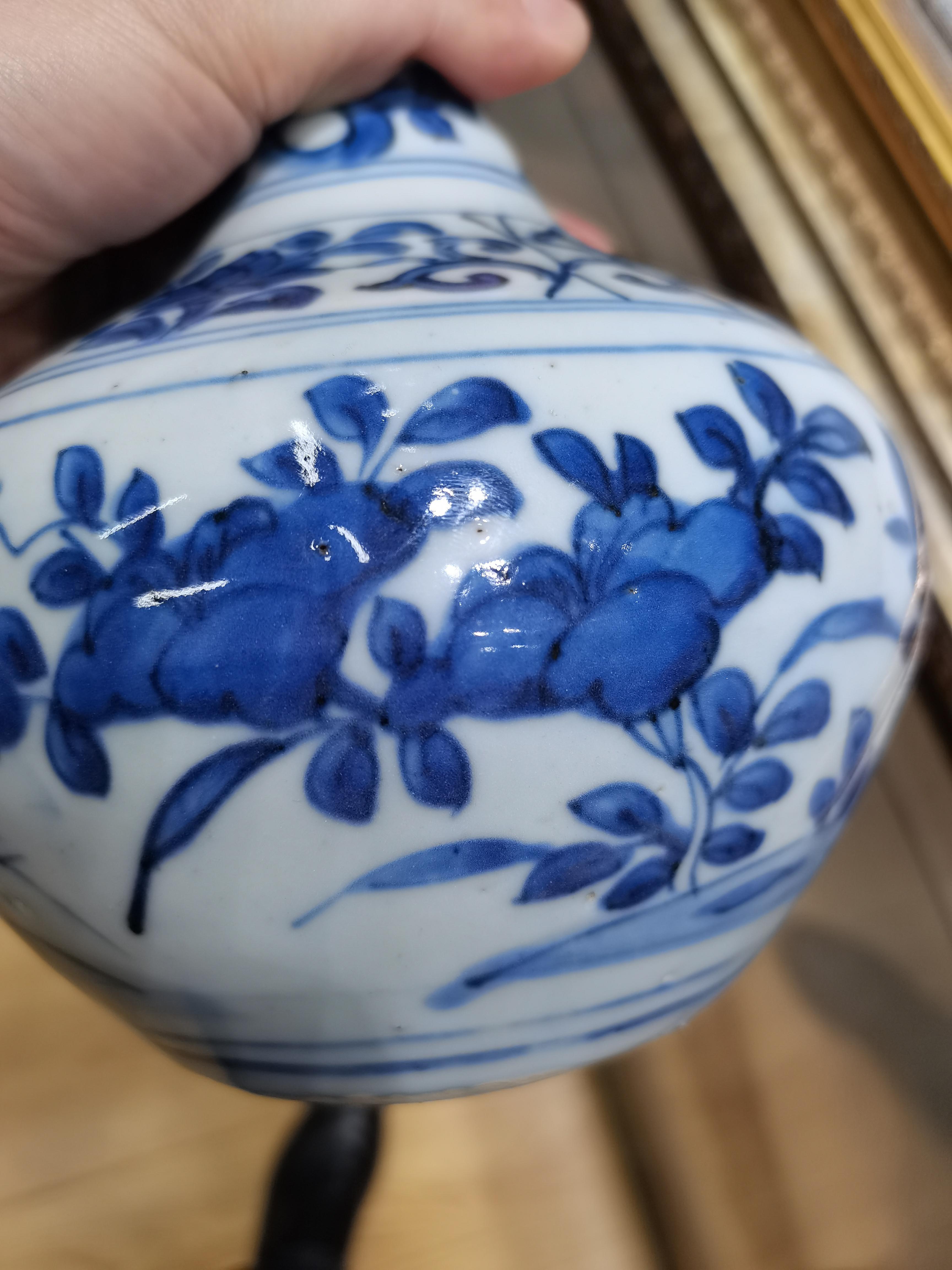 青花磁器の家の花瓶R1