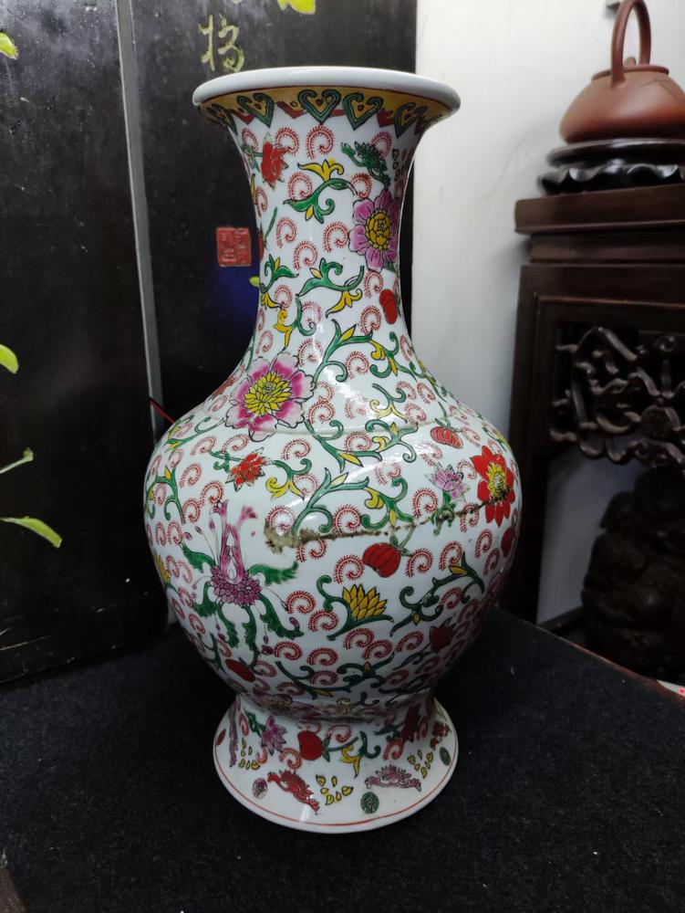 中国景德鎮製花瓶-