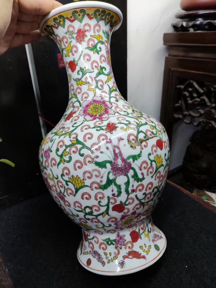 中国景德鎮製花瓶-